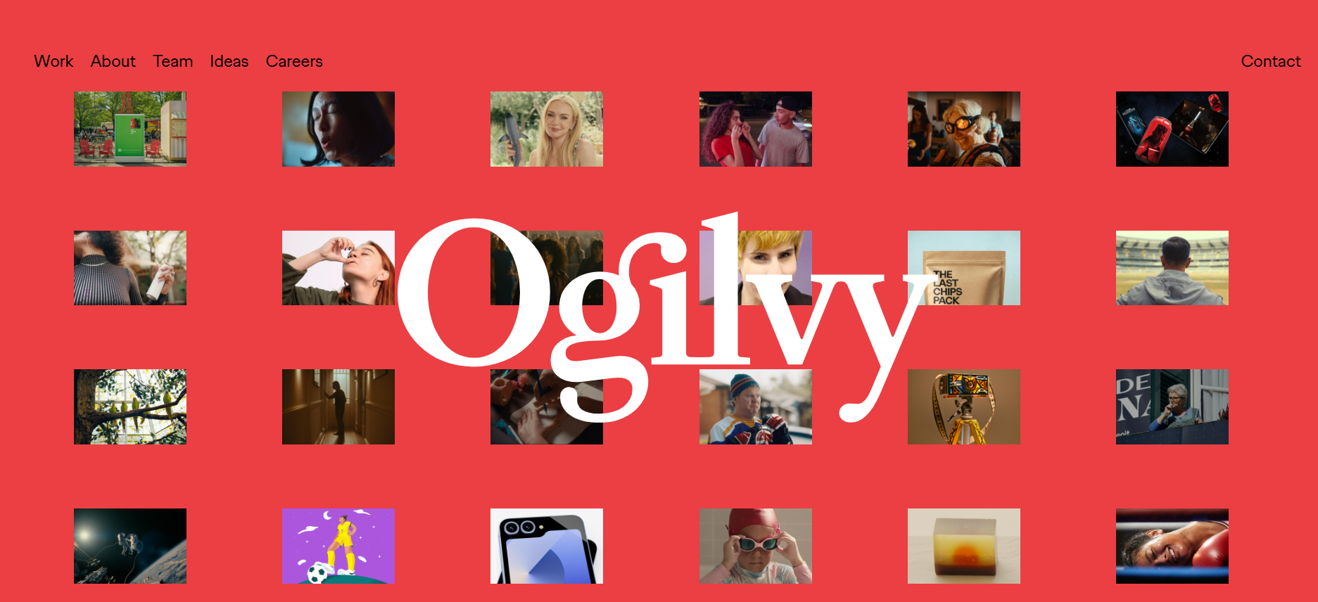 Ogilvy - Home Page Screenshort