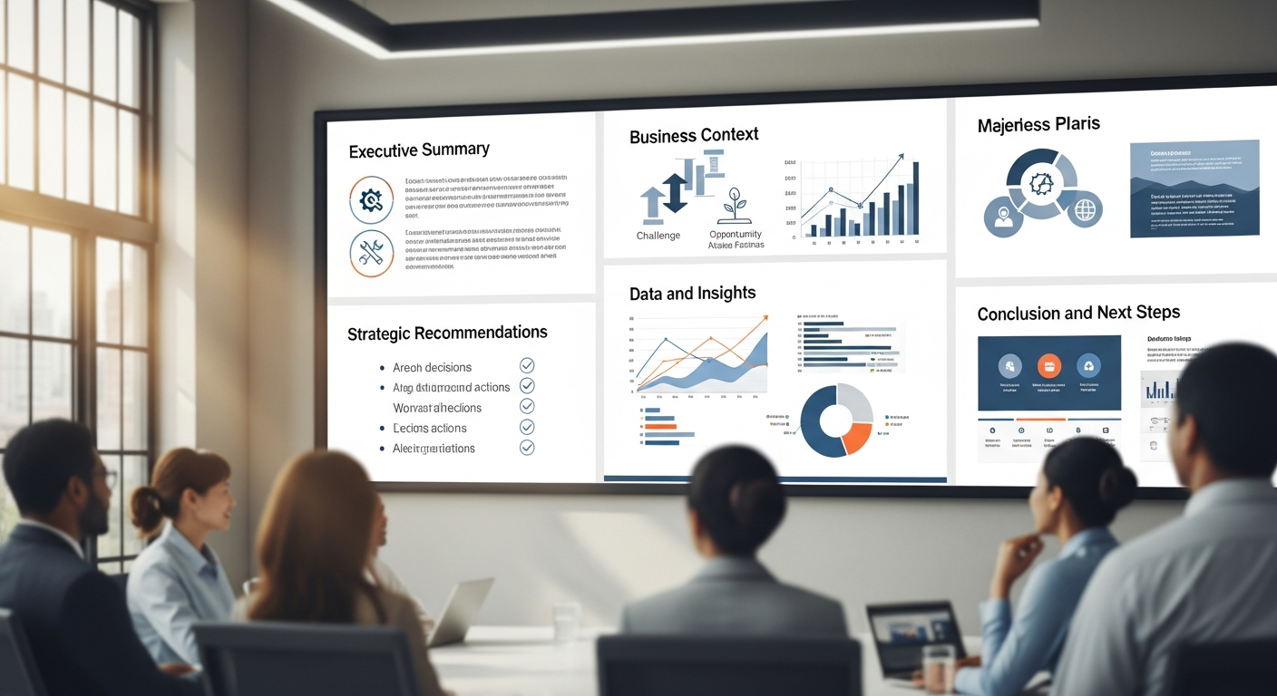 What to Include in a Business Presentation? | MasterRV Designers 