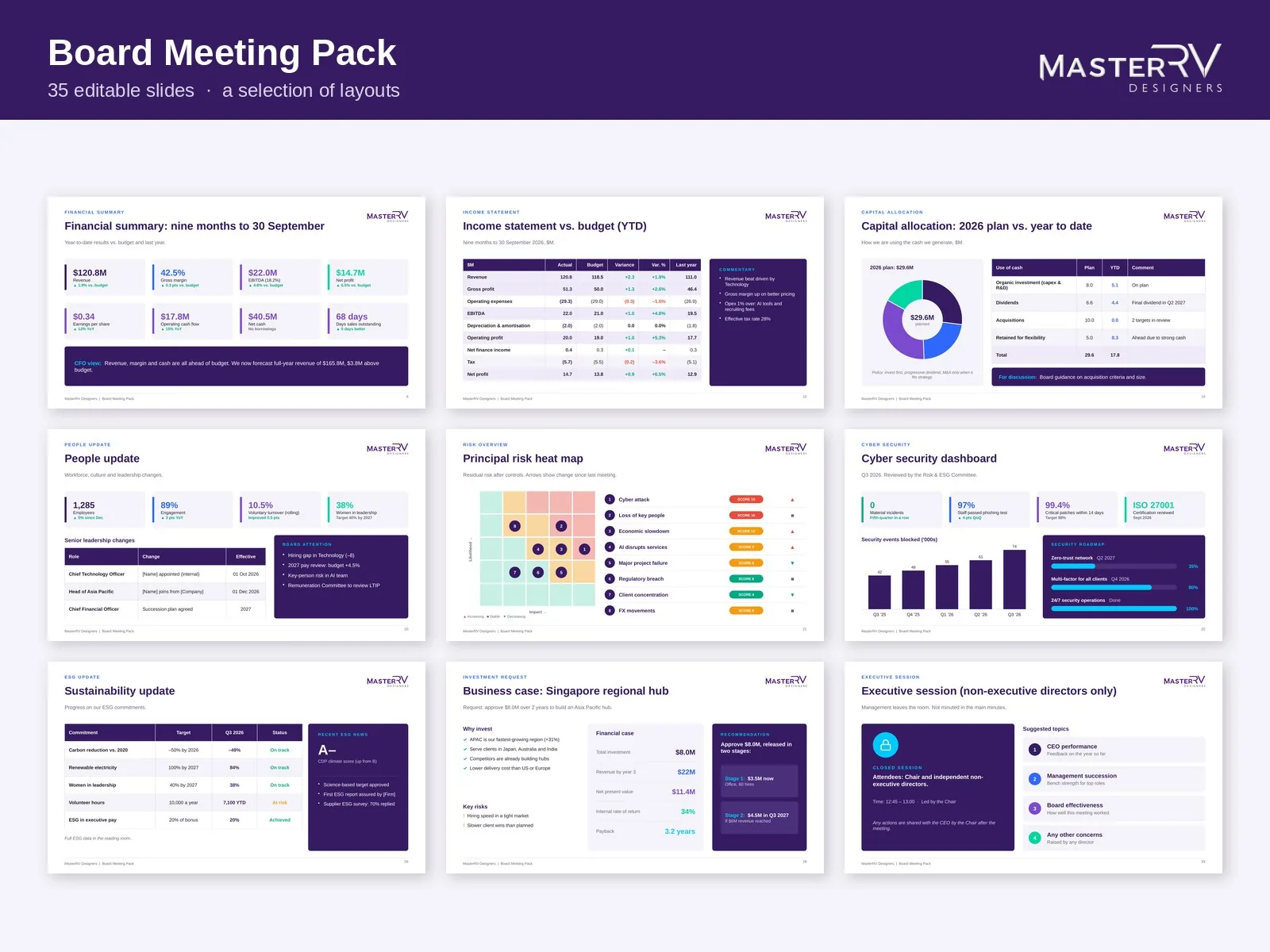 Board Meeting Pack – preview 2